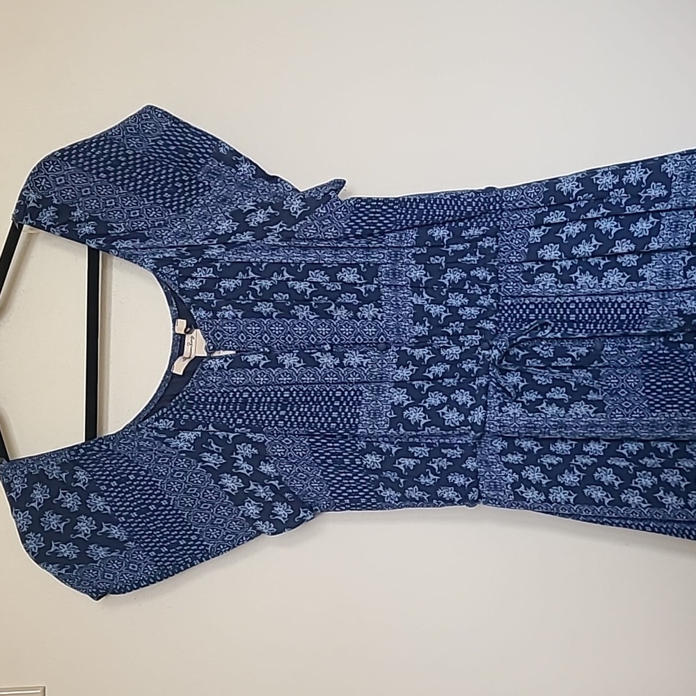 Flowy Blue Maxi Dress (Size XL)